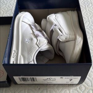 Polo by Ralph Lauren White High-Top Sneakers